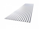 Chapa Aluminizada Techo - 0,41mm/Cal 26 x 1m Acanalada Armco