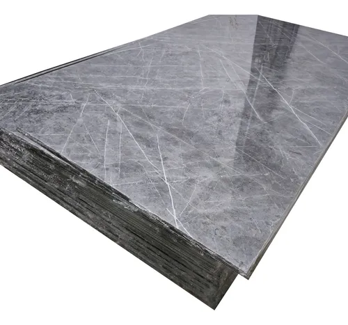 Placa Símil Mármol Gris de 3mm x 1.22m x 2.44m