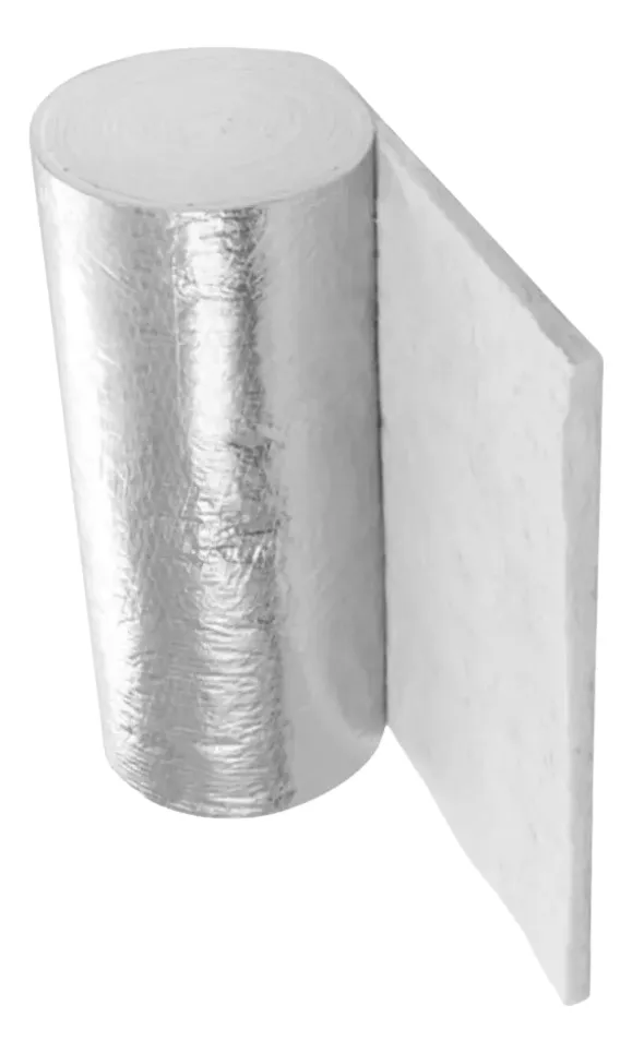 Lana Aislación PET Aluminizada Ecofiber Flex 35mm x 15m2