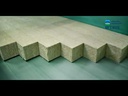 Isopanel Lana Roca Trapezoidal 0.4mm x 95cm x 145mm Roof Rock Wool 100mm RAL 3020