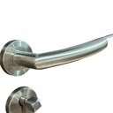 Kit Puerta MDF Blanco Puro Linea Horizontal (Derecha)