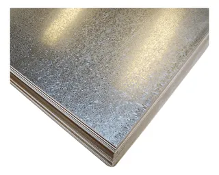 Chapa Lisa 1.2m x 1m - 0,45mm - Cal 25 Prepintada (Blanco)