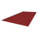 Chapa Lisa Roja 1,2m x 2,5m - 0,5mm