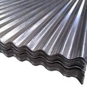 Chapa Ondulada Aluminizada Cal 26/0.40mm 1m útil x ML AGP