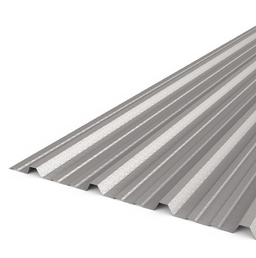 Chapa Prepintada Techo Cal 24 / 0.5mm x 98,6cm Util Ondulada TIS