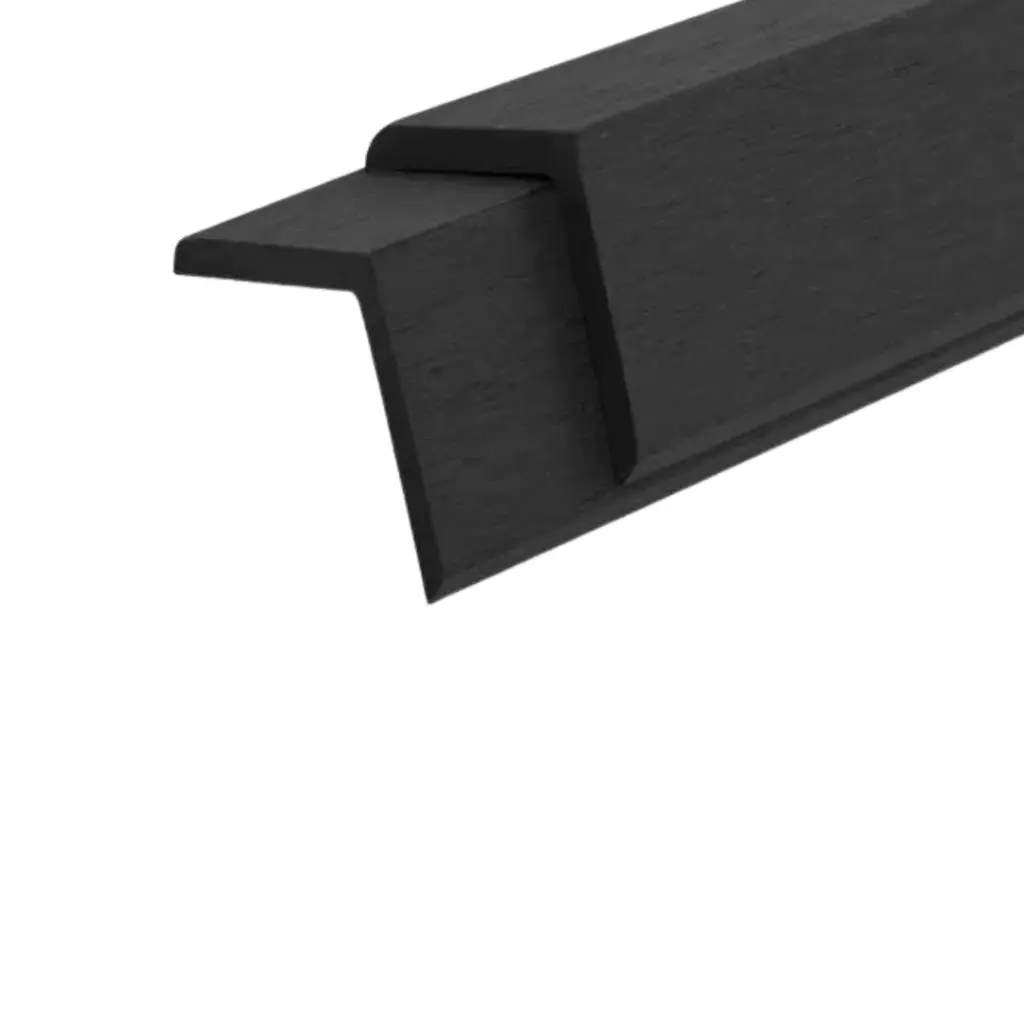 WPC Angulo Interior para Marrón c/Negro x 2.9m Harsen 