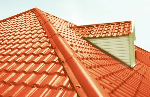 Techo Chapa PVC Teja Terracota Ondulada 3.5m x 1.05m