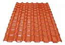 Techo Chapa PVC Teja Terracota PVC Ondulada 2.4m x 1.05m