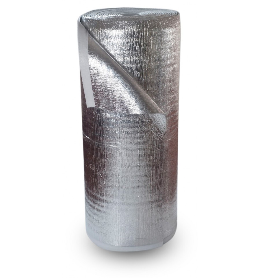 Manta Bajo Piso Polietileno con Aluminio x 2mm - 20 m2
