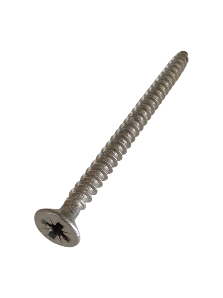 Tornillo PA Acero Inoxidable 10 x 3'' - 7,6cm C/Fres x UN - EIFS