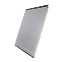 Metal Siding 3,8m x 38,5cm x 16mm Cafe 