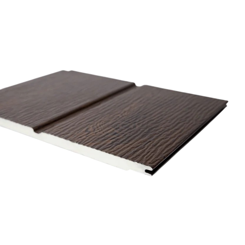 Metal Siding 3,8m x 38,5cm x 16mm Cafe 