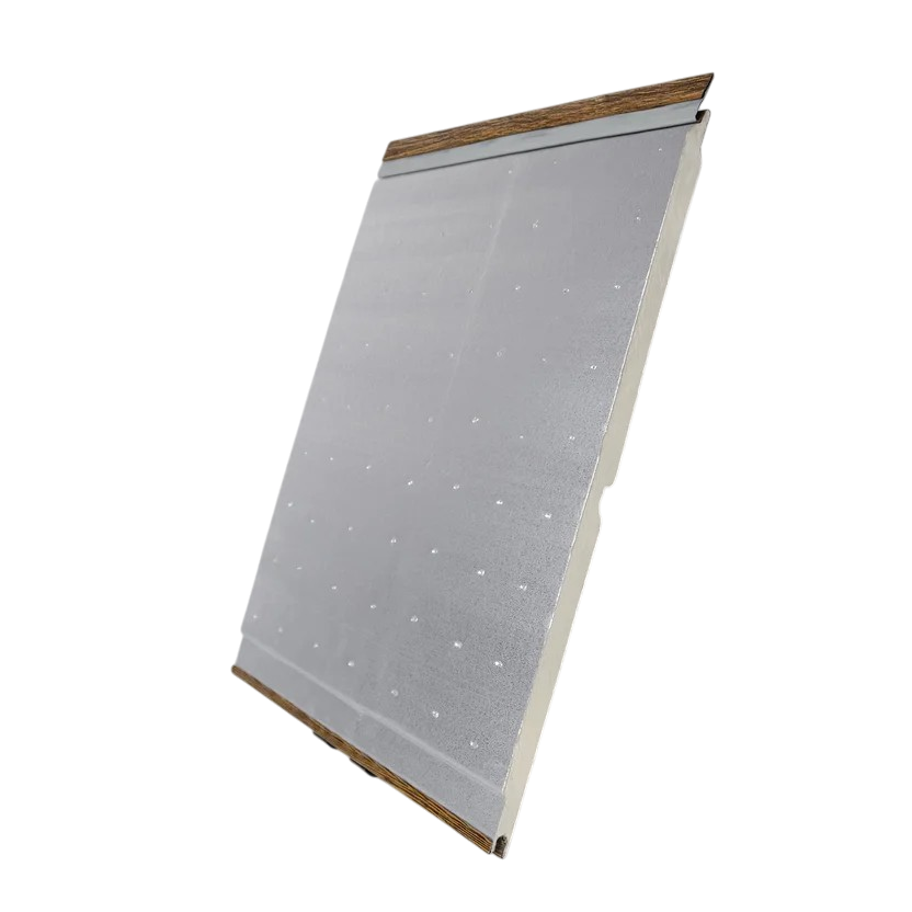 Metal Siding Cedro Metal Siding Ladrillo 3,8m x 38,5cm x 16mm