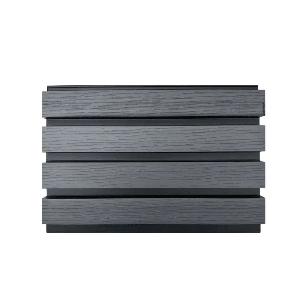 WPC Gris veteado - 2.90 m x 16.9 cm x 2.9 cm