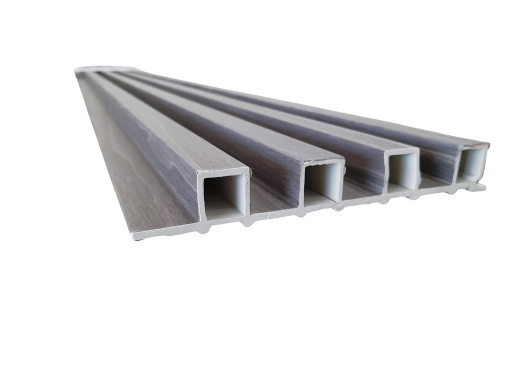 WPC Gris veteado - 2.90 m x 16.9 cm x 2.9 cm