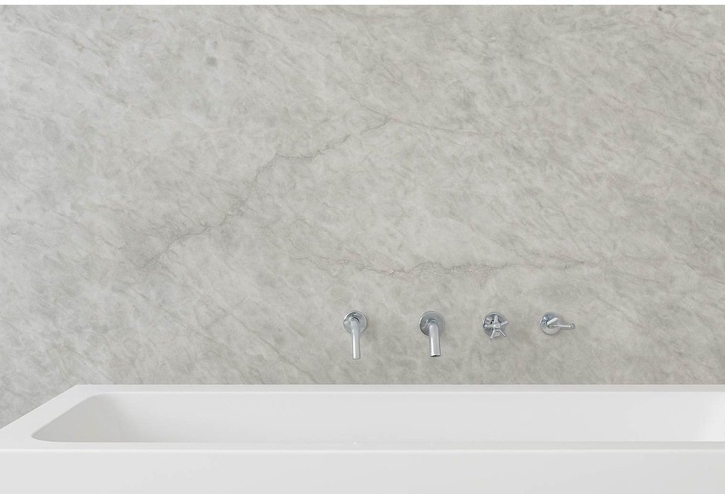 Revestimiento Interior Decorativo Mármol Gris 1.20 x 2.40m 