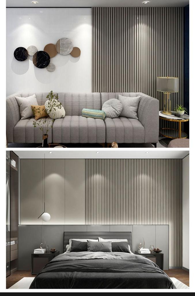 WPC Placa Interior Gris Nuevo - 2.90 m x 16.9 cm x 2.9 cm Harsen