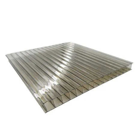 Policarbonato Alveolar 8mm Media Placa Bronce (101284)