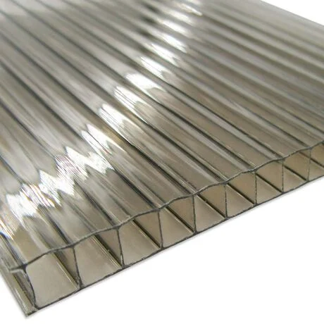 Policarbonato Alveolar 8mm Media Placa Bronce (101284)