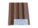 WPC Nogal Oscuro Veteado WF03 2.90 m x  24mm x16.9 cm x 2 cm