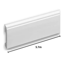 Zocalo PVC Arqui 584 - 70mm x 15mm x 5,7m Blanco