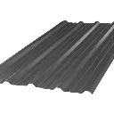 Chapa Trapezoidal Prepintada Gris Cal 26 Util 1m AGP