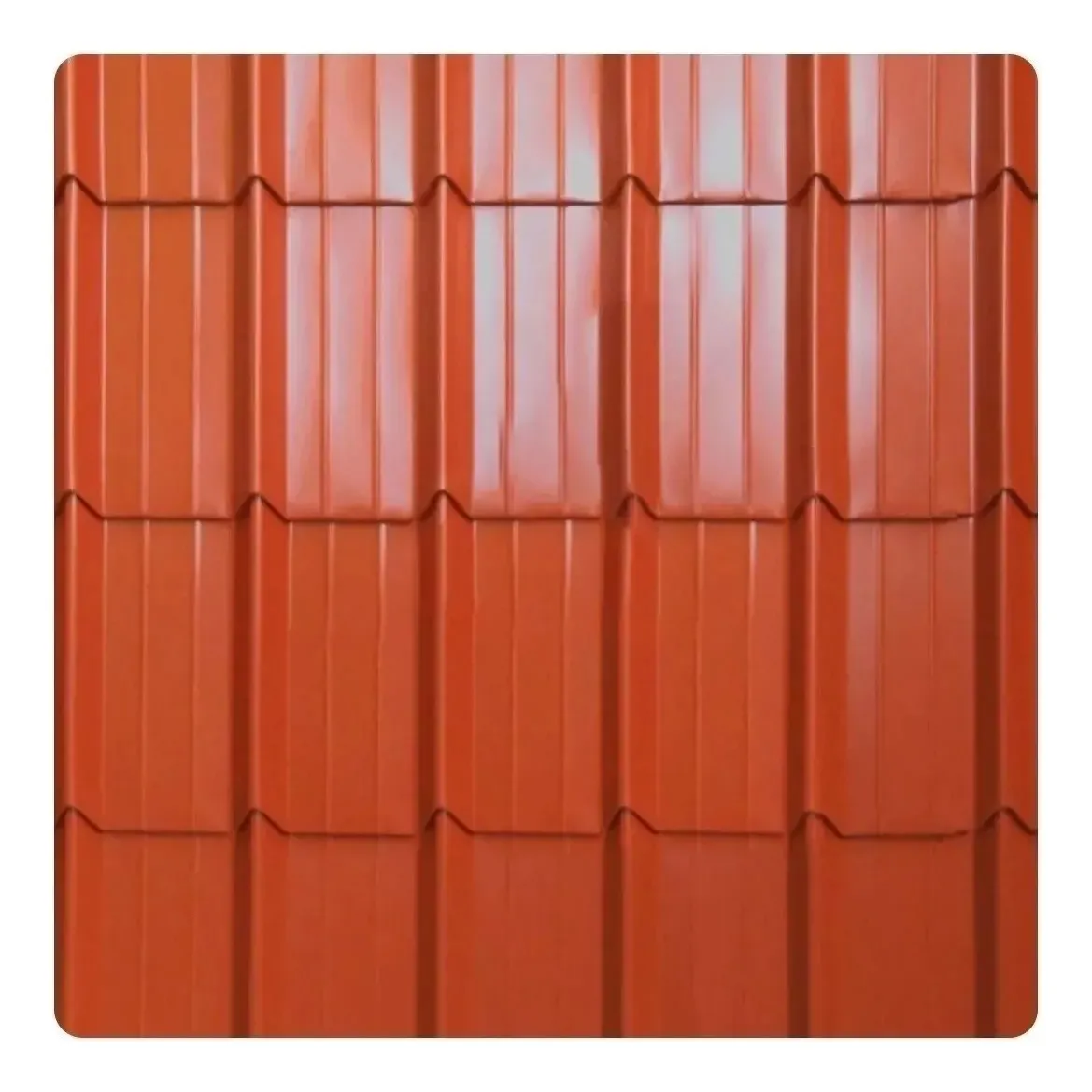 Chapa Teja Terracota - Cal 26