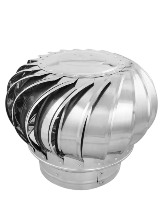 Extractor Eolico - Chapa Aluminizada - 60 cm