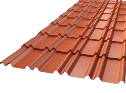 Chapa Teja Cal 24 - util 1m - Multiplo de 33cm - Prepintada