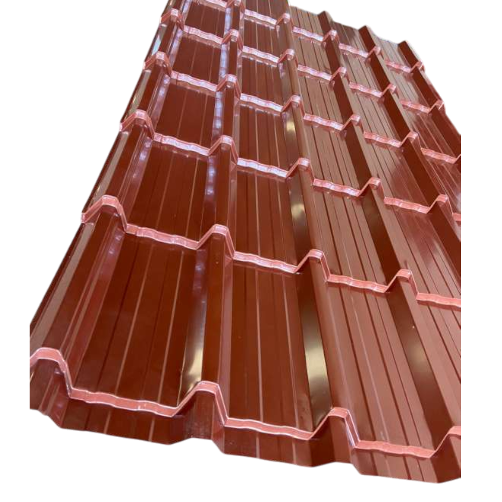 Chapa Teja Europea Cal. 26 (0,40 mm) – Cubre 1 m – Efecto Madera Natural