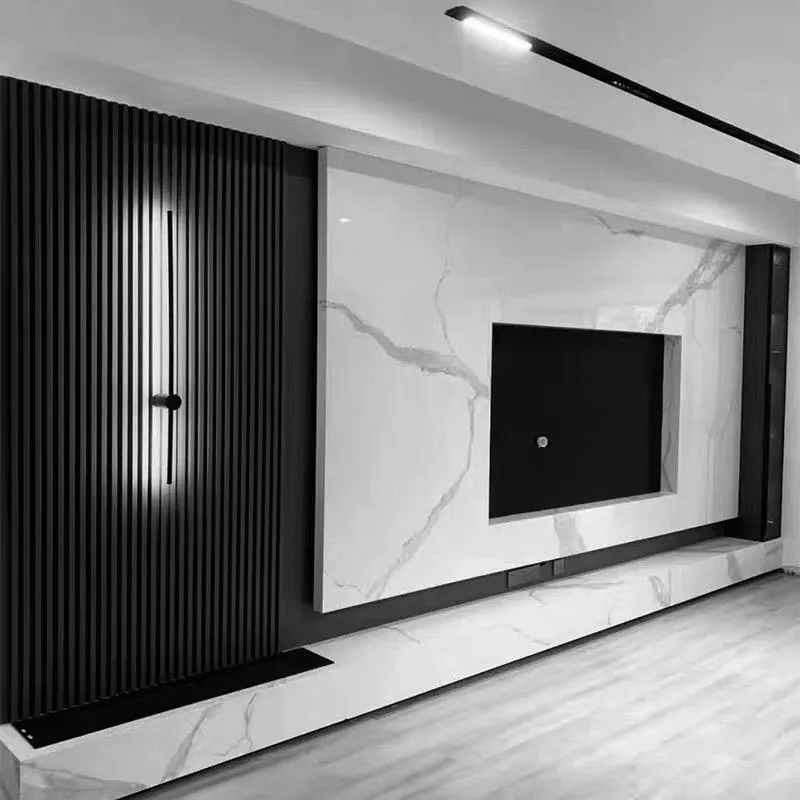 Revestimiento WPC Interior Marrón C/Negro 2.90m x 16.9cm x 2.9cm Harsen