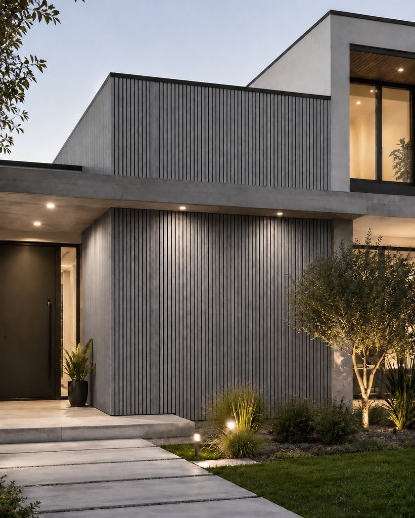 WPC Placa Exterior Silver Grey - 25mm x 20cm x 2.9mts