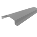 Cumbrera Iso-Panel - 160mm x 160mm - Color - 2.5m