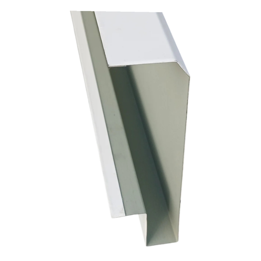 Frontal Gotero Iso-Panel 200mm x 3m Blanco MID 