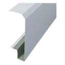 Frontal Gotero Iso-Panel 200mm x 3m Blanco MID 