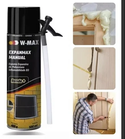 Espuma Poliuretano Expanfix - 750 ml - WURTH