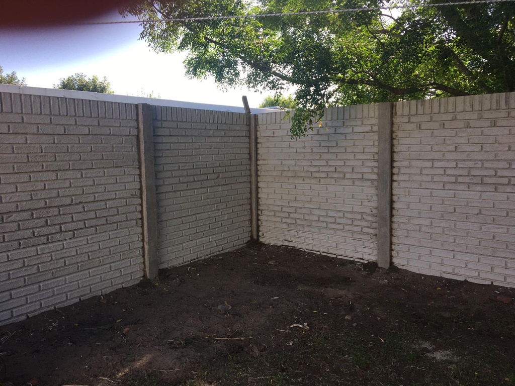 Placa Muro Hormigón 2m x 33cm x 40mm - Simil Ladrillo