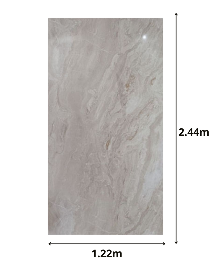 Placa Simil Mármol Pacifico 3mm x 1.2m x 2.4m