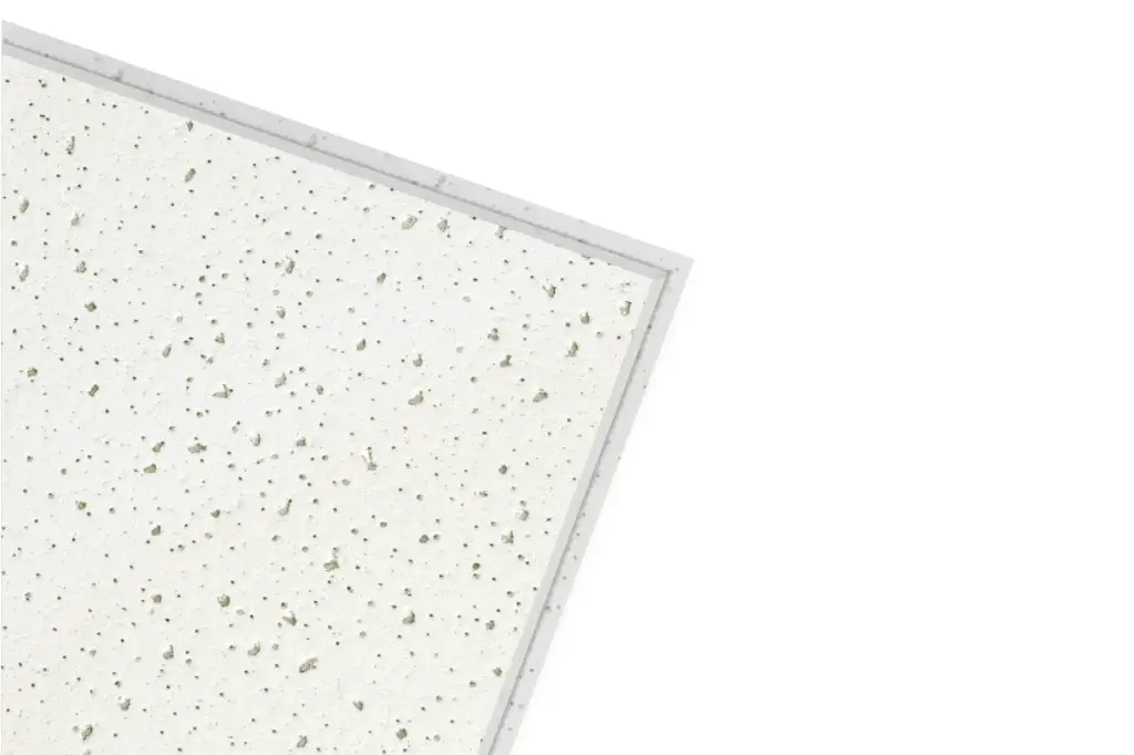 Cielorraso Fibra de Vidrio Amstrong Knauf Mercure 61cm x 61cm x 15mm Caja 14 UN