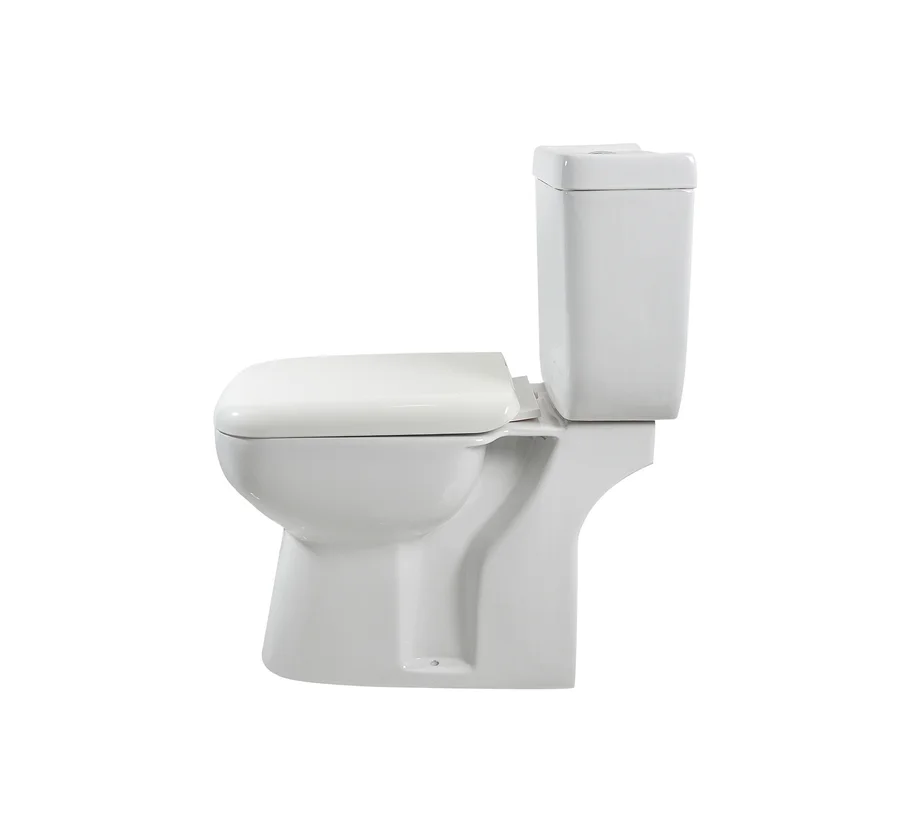 Inodoro Largo Dos Piezas Gante Dual – Blanco