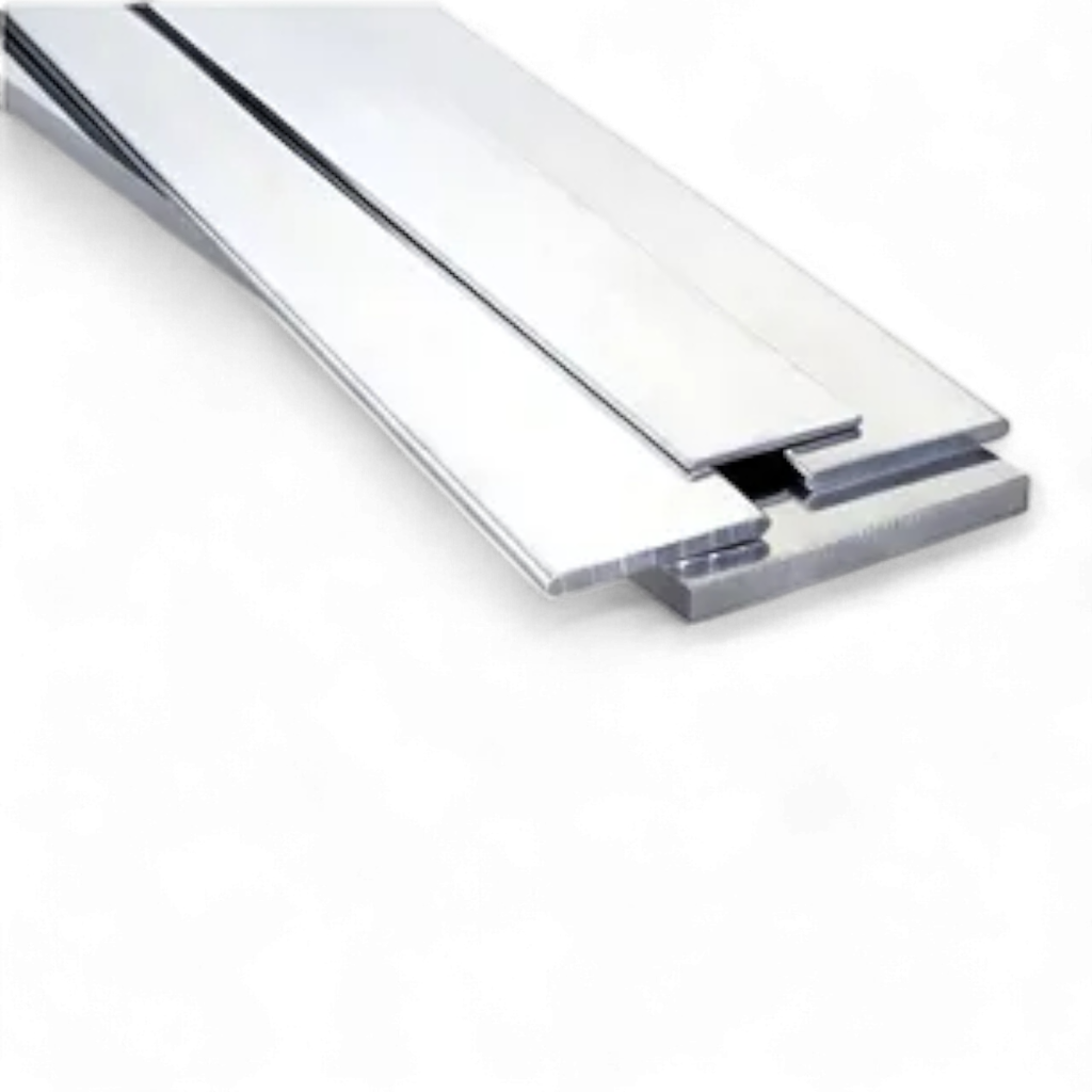 Planchuela Aluminio 20mm x 3mm -6.4m Blanco