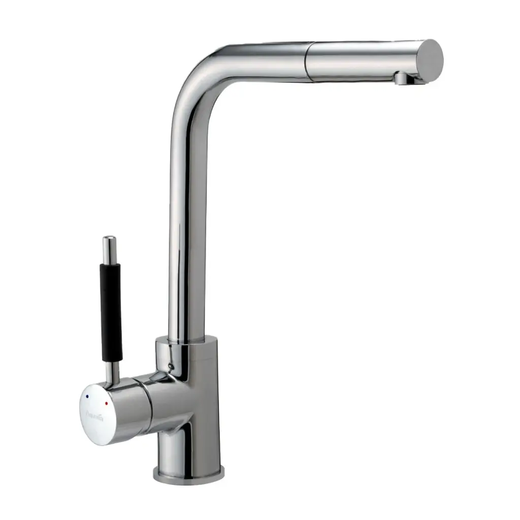 Griferia De Mesada Cocina Monocomando Cromo Arona Aqualia - KAI-9310D-2-COCINA