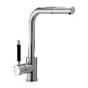 Griferia De Mesada Cocina Monocomando Cromo Arona Aqualia - KAI-9310D-2-COCINA