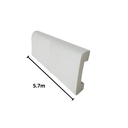 Zocalo PVC Arqui 585 - 70mm x 15mm x 5,7m - Color H02