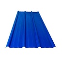 Chapa Trapezoidal Prepintada Azul Cal 26 Util 1m AGP