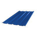 Chapa Trapezoidal Prepintada Azul Cal 26 Util 1m AGP
