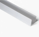 PGU Perfil Aluminio Tipo U 105 x 35mm x 6.8m Anodizado