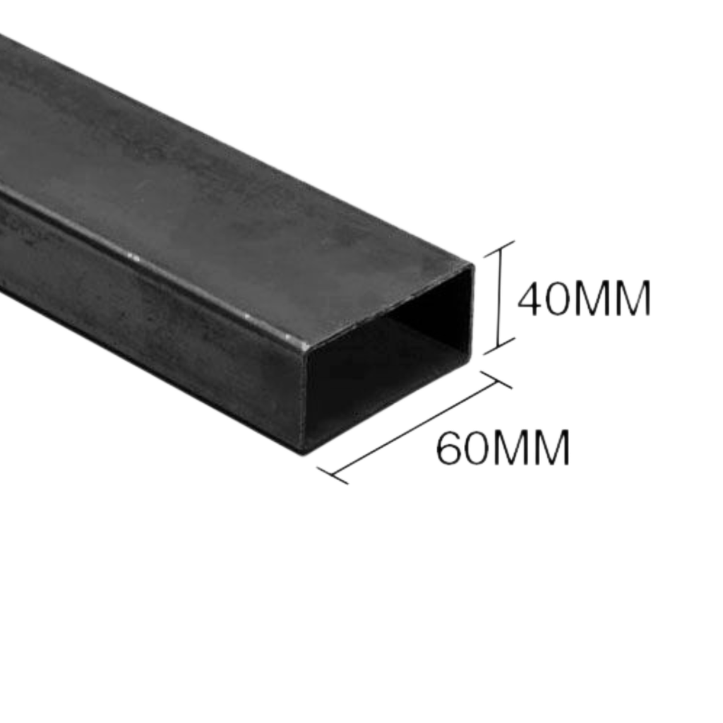 Caño Rectangular 40 x 60 x 2 mm x 6m