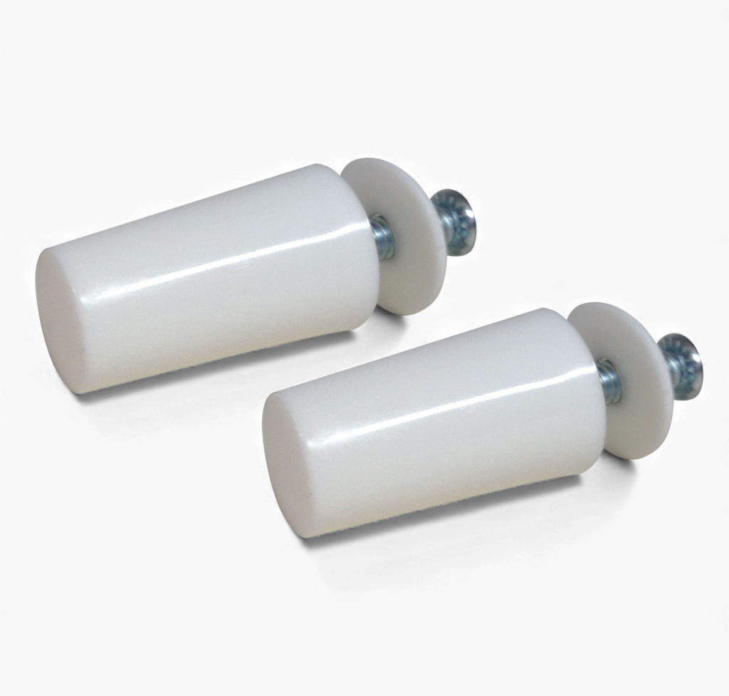 Tope con arandela 40mm Blanco