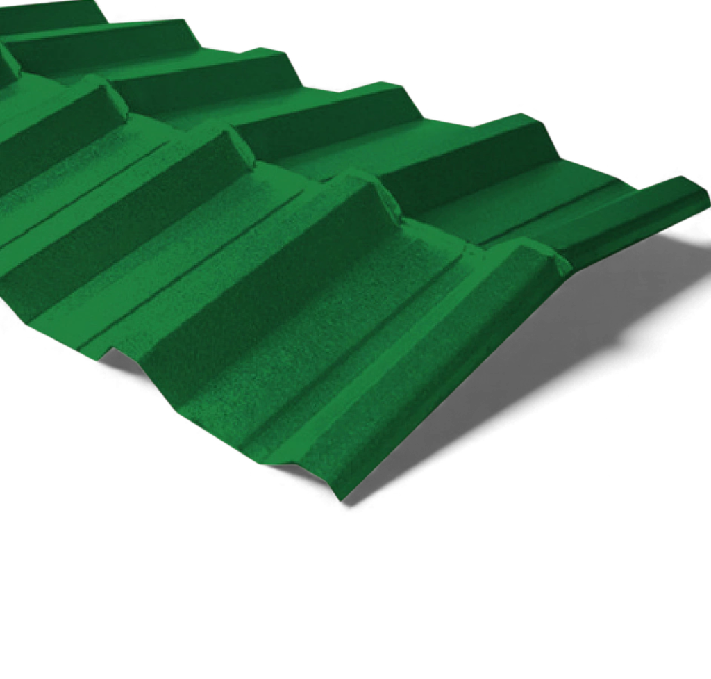 Cumbrera Trapezoidal - Prepintada 1,22m x 55cm Desarrollo